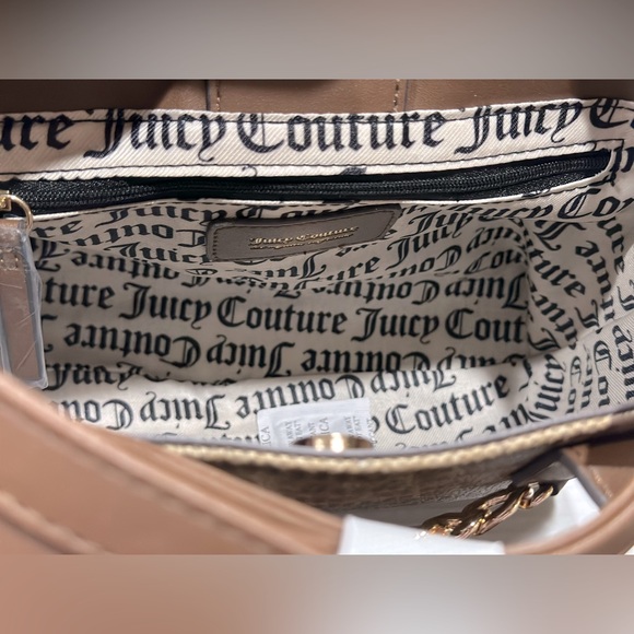 NWT Juicy Couture Chestnut Chino Change Of My Heart Mini Tote - Picture 13 of 15